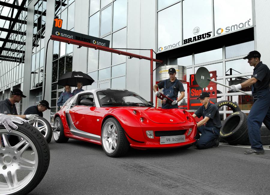  Smart Roadster Coupe V6 BiTurbo by Brabus 2003 года  (фото 1 из 18)